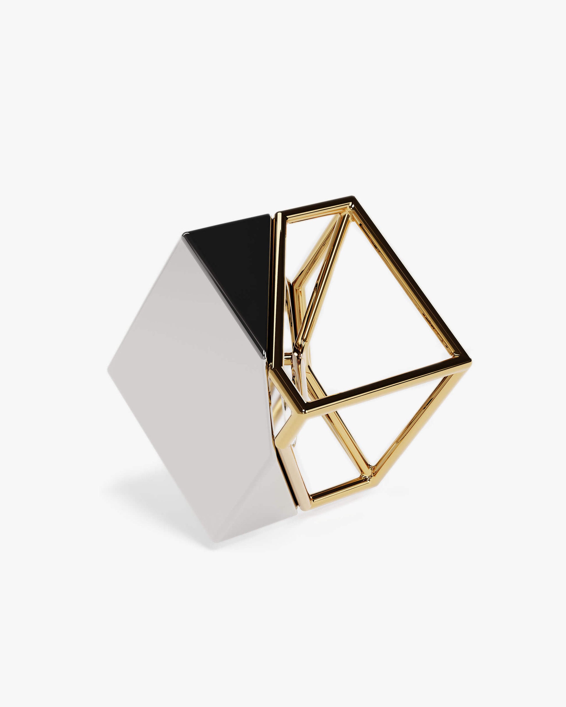 Bicolor CUBE Earring | 2302E021212