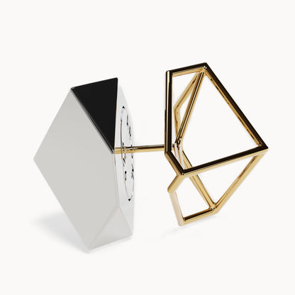 Bicolor CUBE Earring | 2302E021212