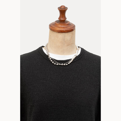 DB Ball Chain / Pearl Necklace | 1803N161040