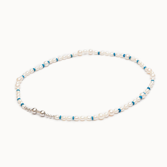 Pearl and Turquoise Necklace ネックレス