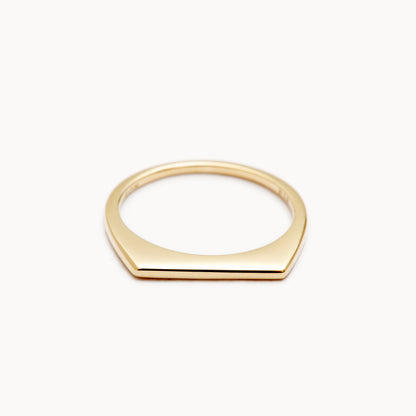 Flat Pinky Ring K18 | 1607P042020