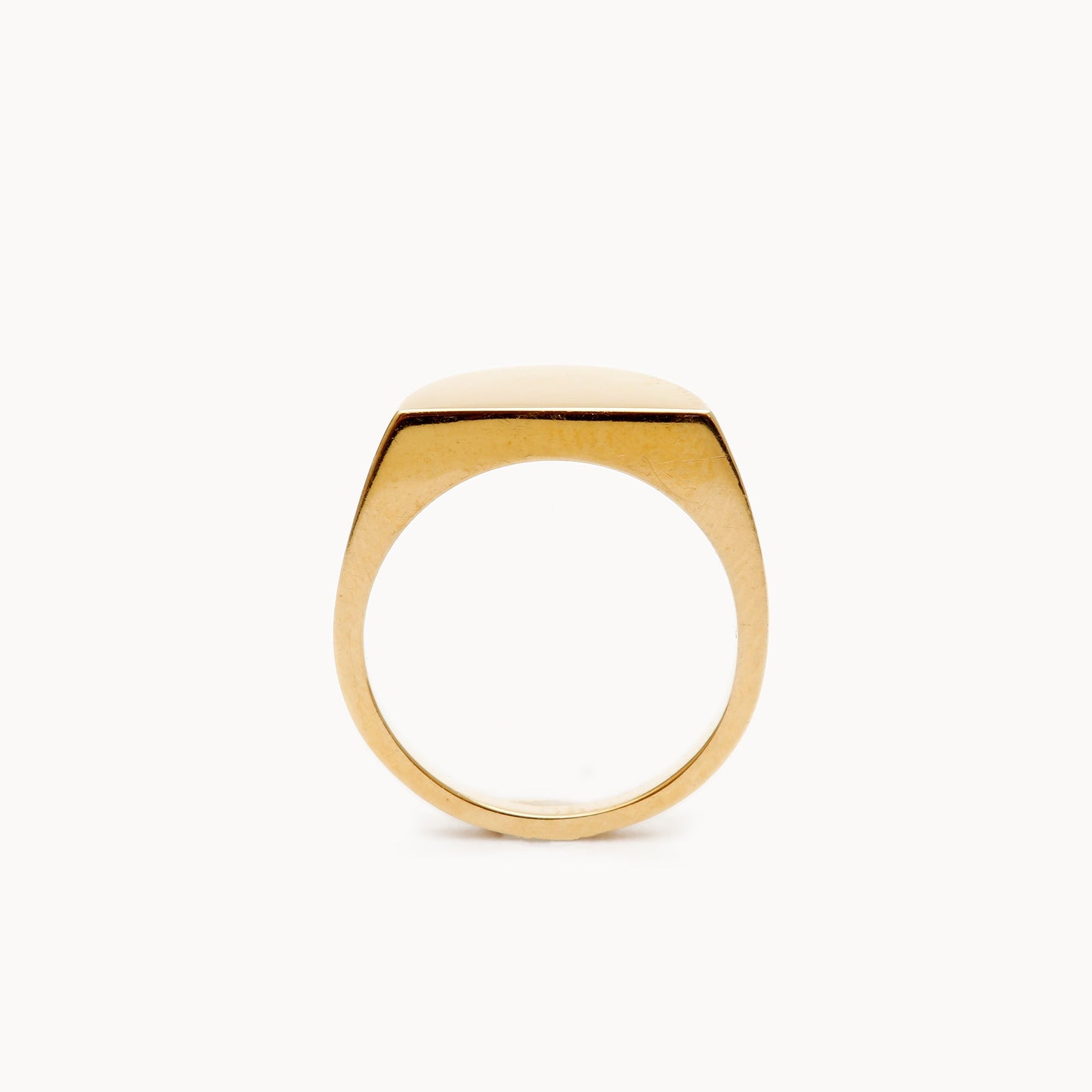 Half Signet Pinky Ring | 1607P011020L