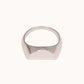 Half Signet Ring | 1607R011010L
