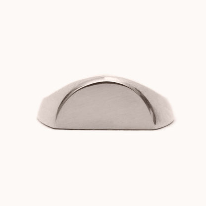 Half Signet Ring | 1607R011010L