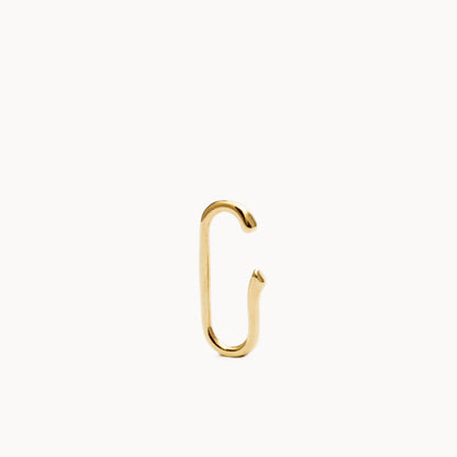 Small Elliptical Ear Cuff SS | 1706C151020