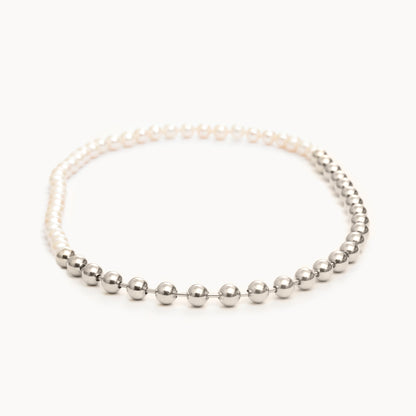 Ball Chain / Pearl Necklace | 1803N091040