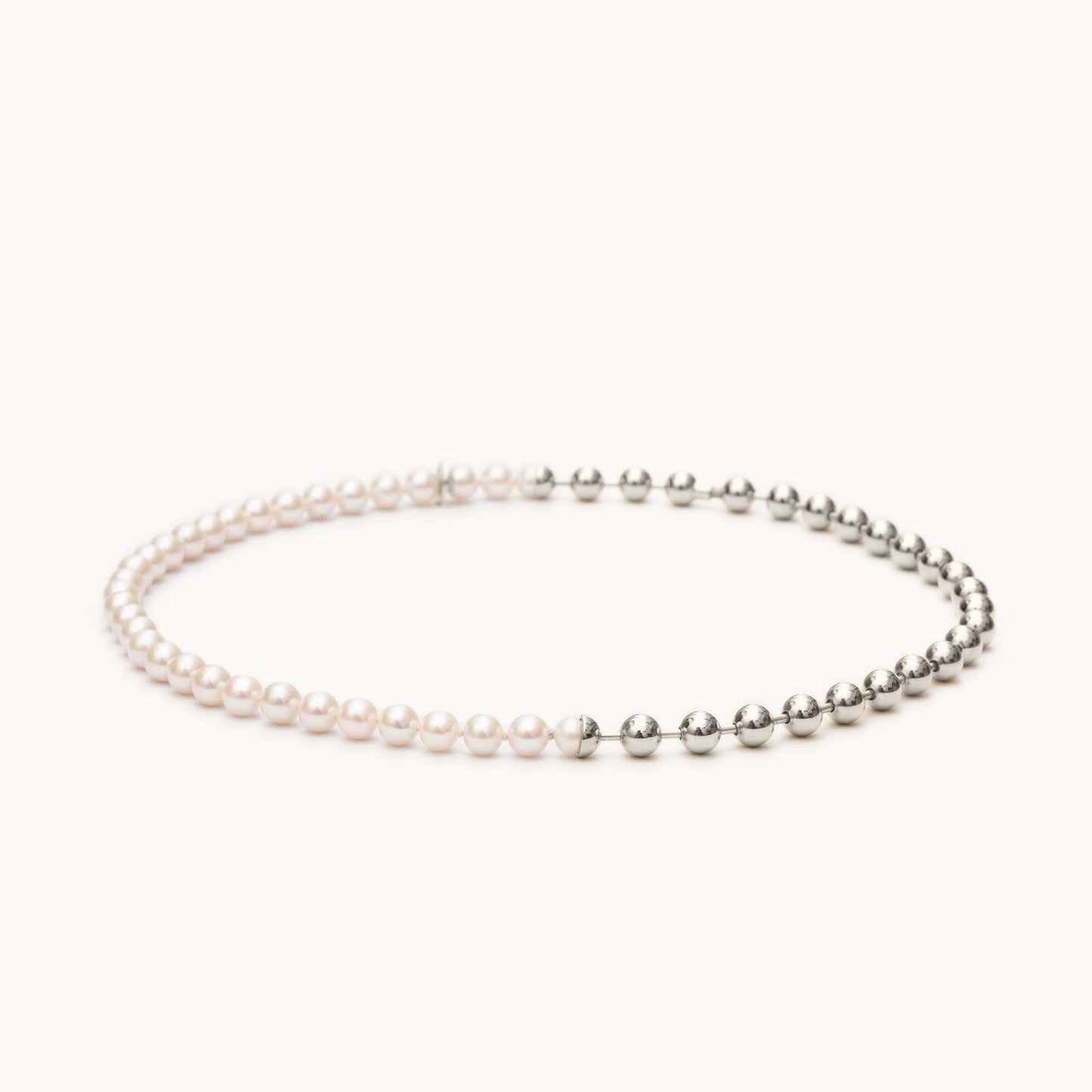 Ball Chain / Pearl Necklace | 1803N091040