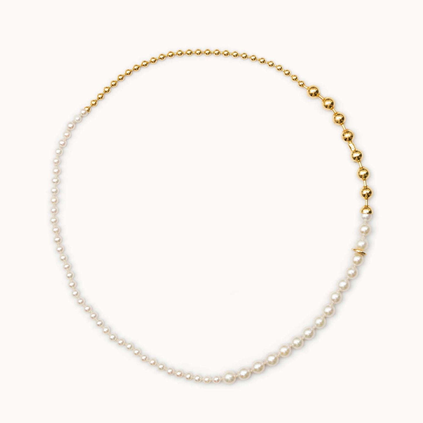 Ball Chain / Pearl Necklace | 1803N211020
