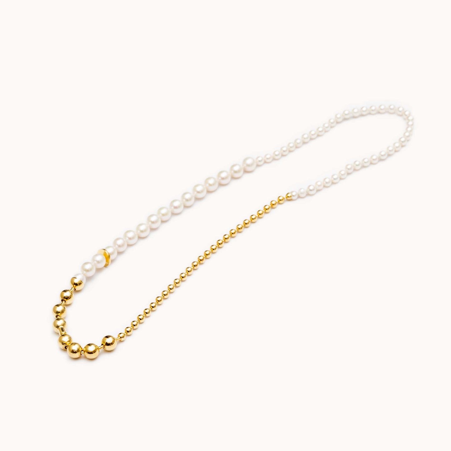 Ball Chain / Pearl Necklace | 1803N211020