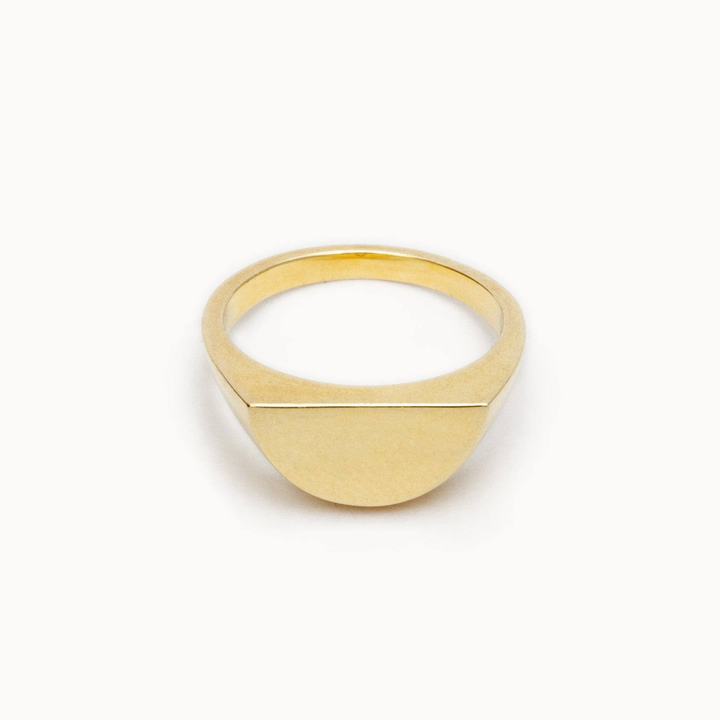 Half Signet Ring | 1607R011020L