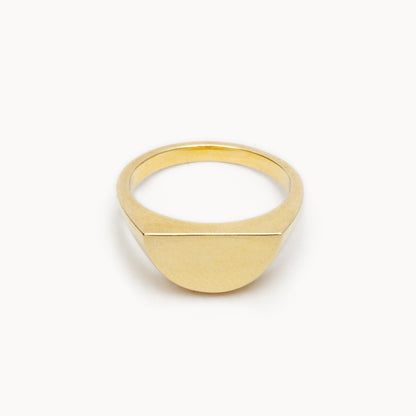 Half Signet Ring | 1607R011020L