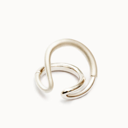 Mat Ear Cuff M | 2001C031010_mat