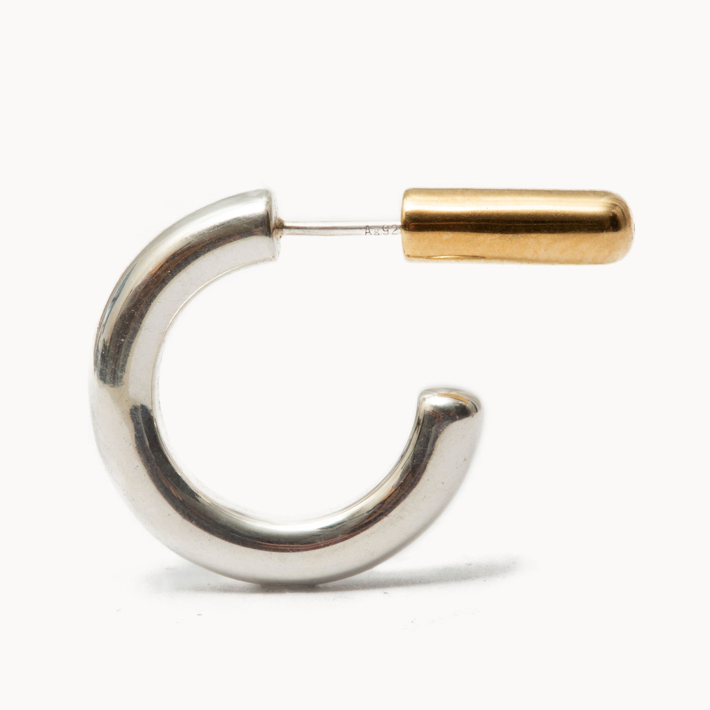 Bicolor Hoop Earring | 2001E011012