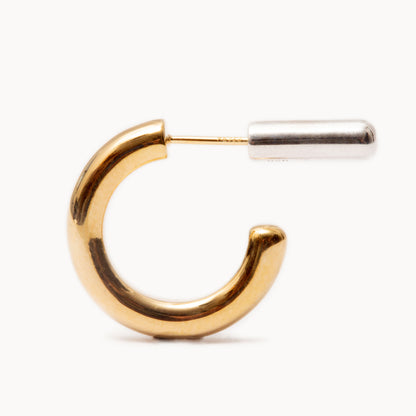 Bicolor Hoop Earring | 2001E011021