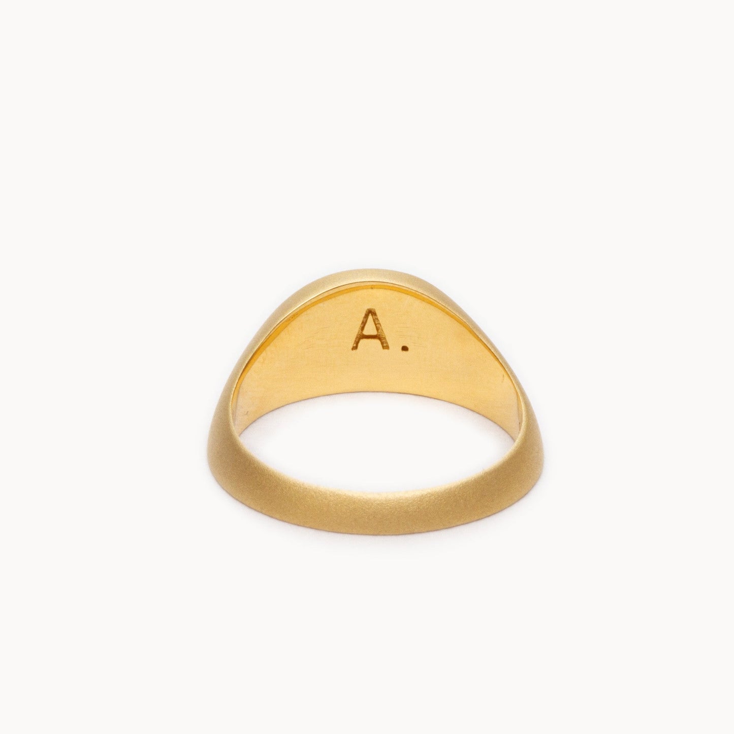 Half Signet Ring Mat | 1607R011020S