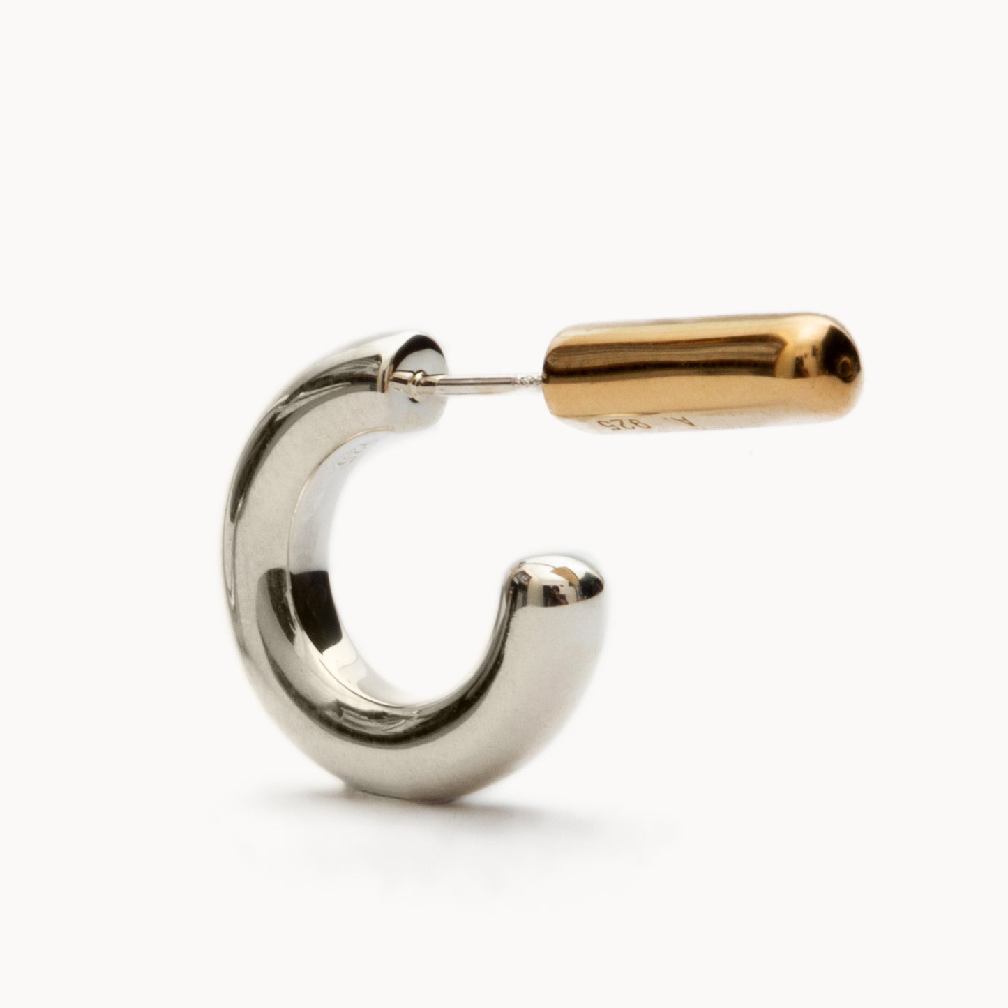 Bicolor Hoop Earring | 2001E021012