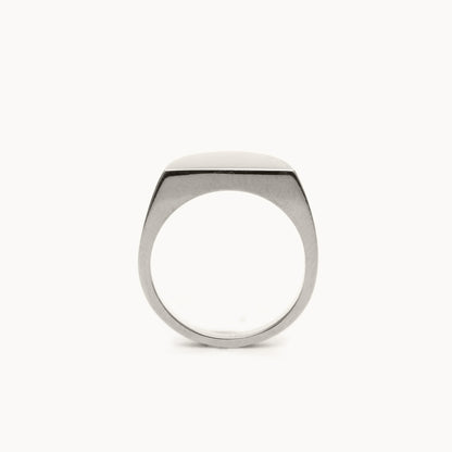 Half Signet Pinky Ring | 1607P011010L