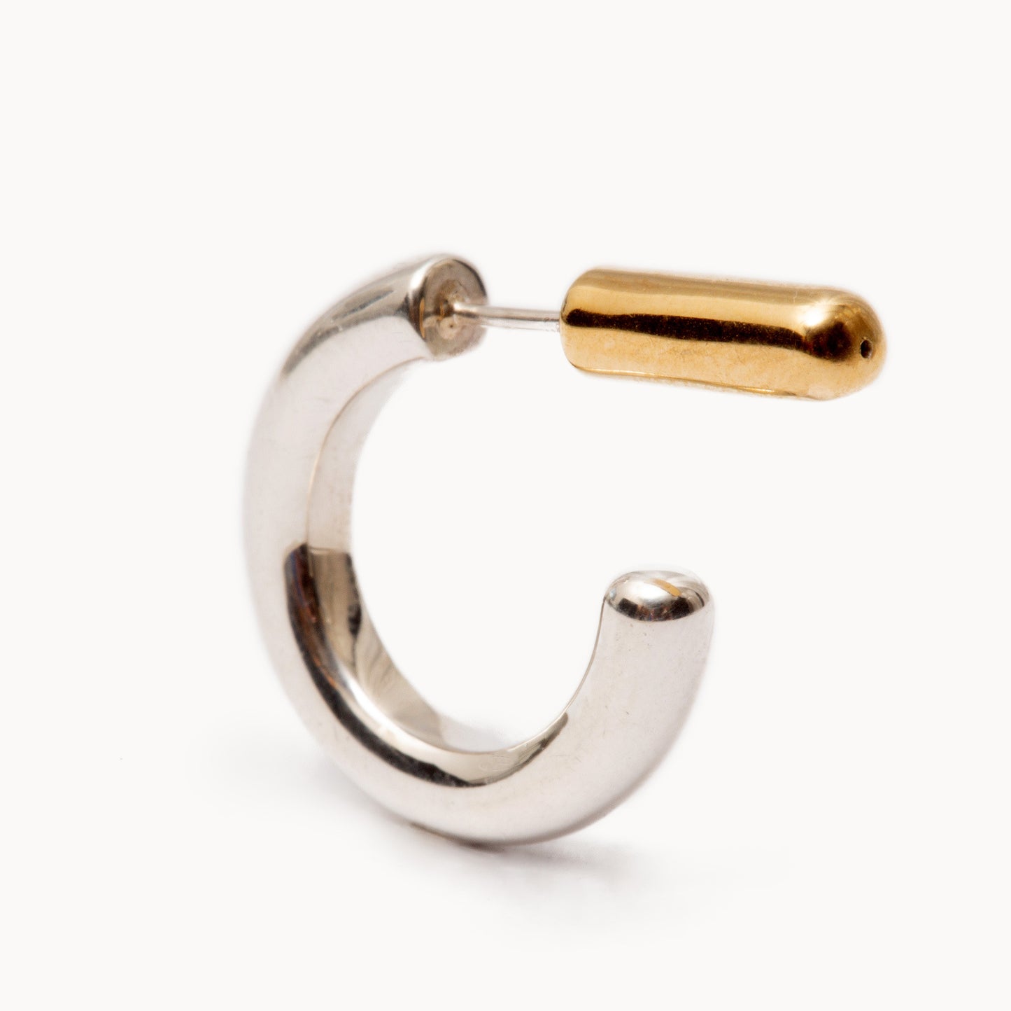 Bicolor Hoop Earring | 2001E011012