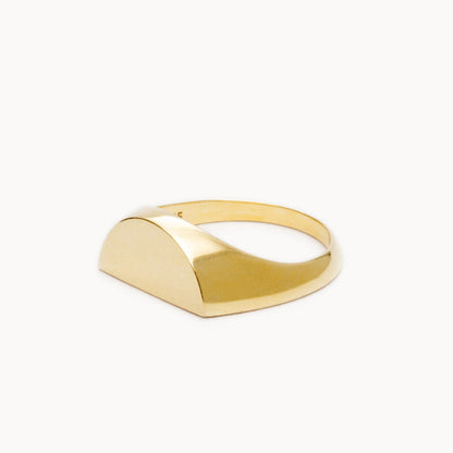 Half Signet Ring | 1607R011020L