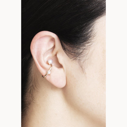 K10YG Pearl Ear Cuff | 1803C183030