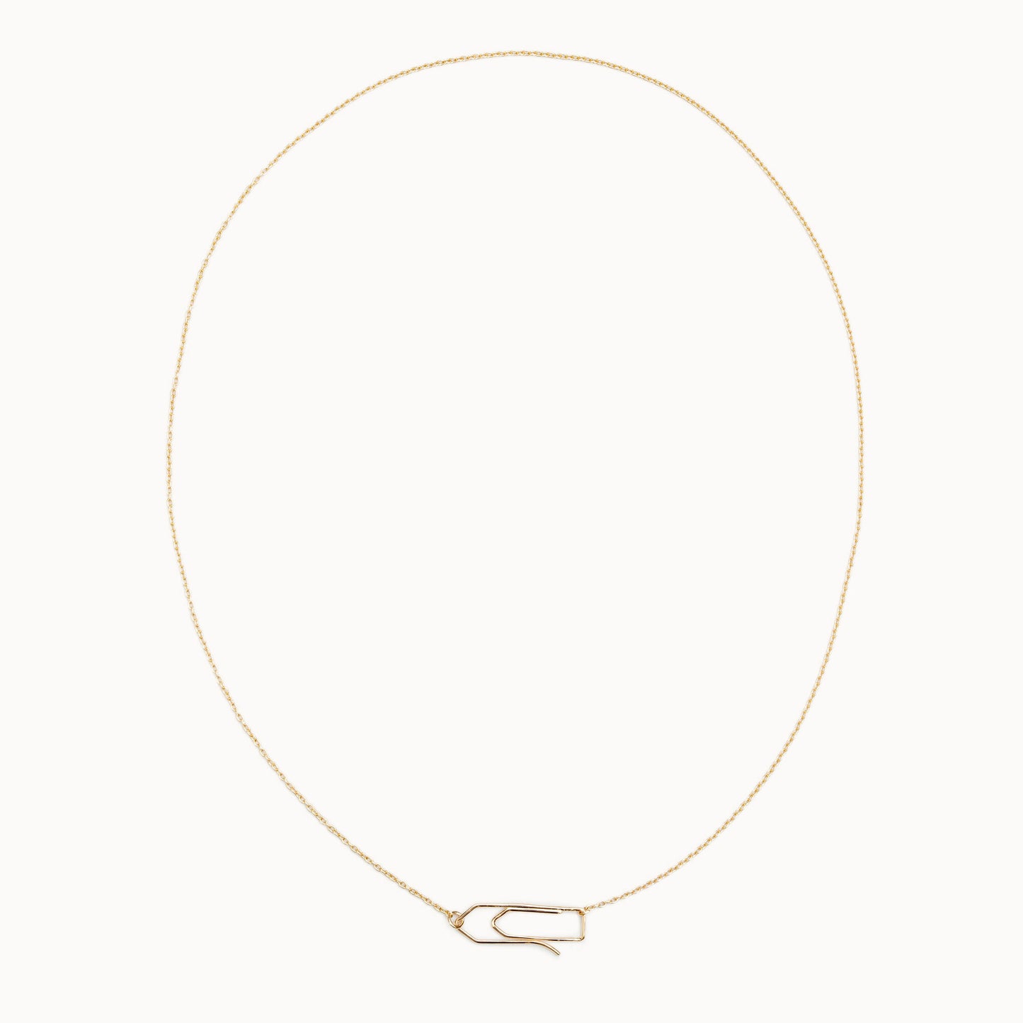 Paper Clip Necklace | 2101N013030