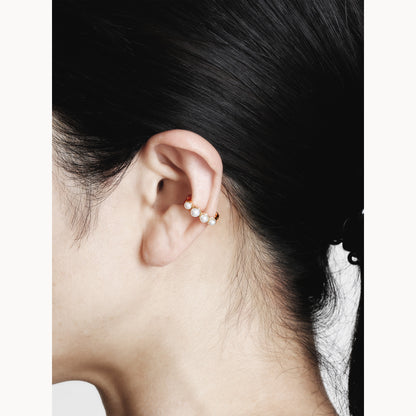 K10YG Pearl Ear Cuff | 1803C173030