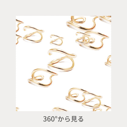 K10YG Ear Cuff | 1602C223030