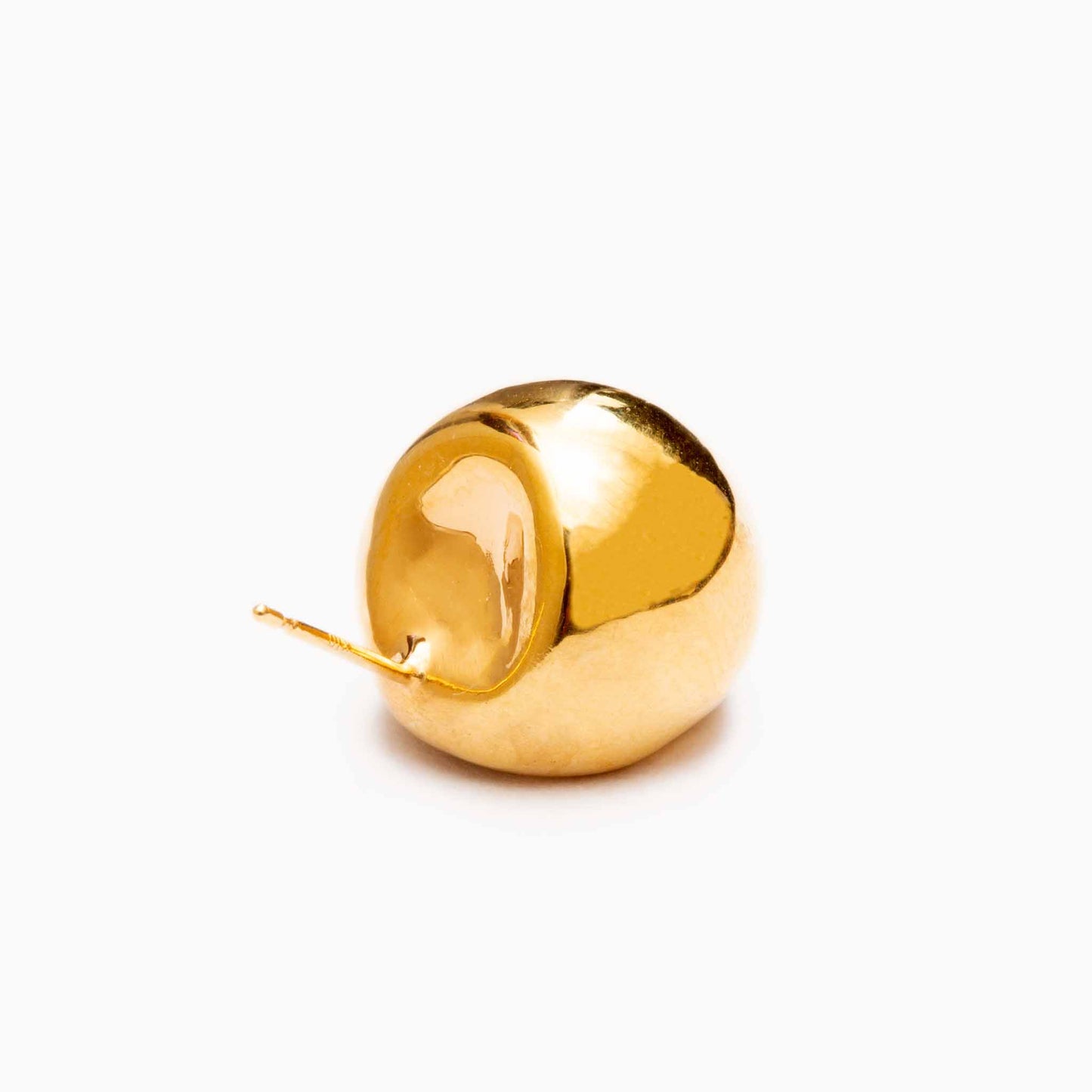 Crashed Ball Stud Earring | 2105E021020