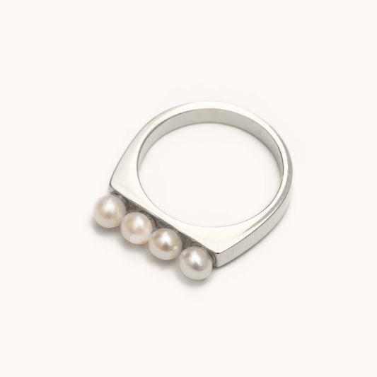 Pearl Pinky Ring | 1607P021010