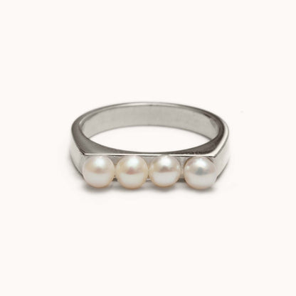 Pearl Pinky Ring | 1607P021010