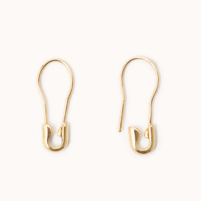 K18YG Safety Pin Earring | 1905E082020