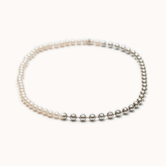 Ball Chain / Pearl Necklace | 1803N091040_L