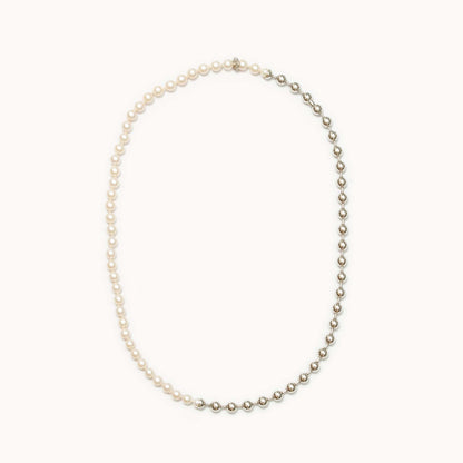 Ball Chain / Pearl Necklace | 1803N091040_L