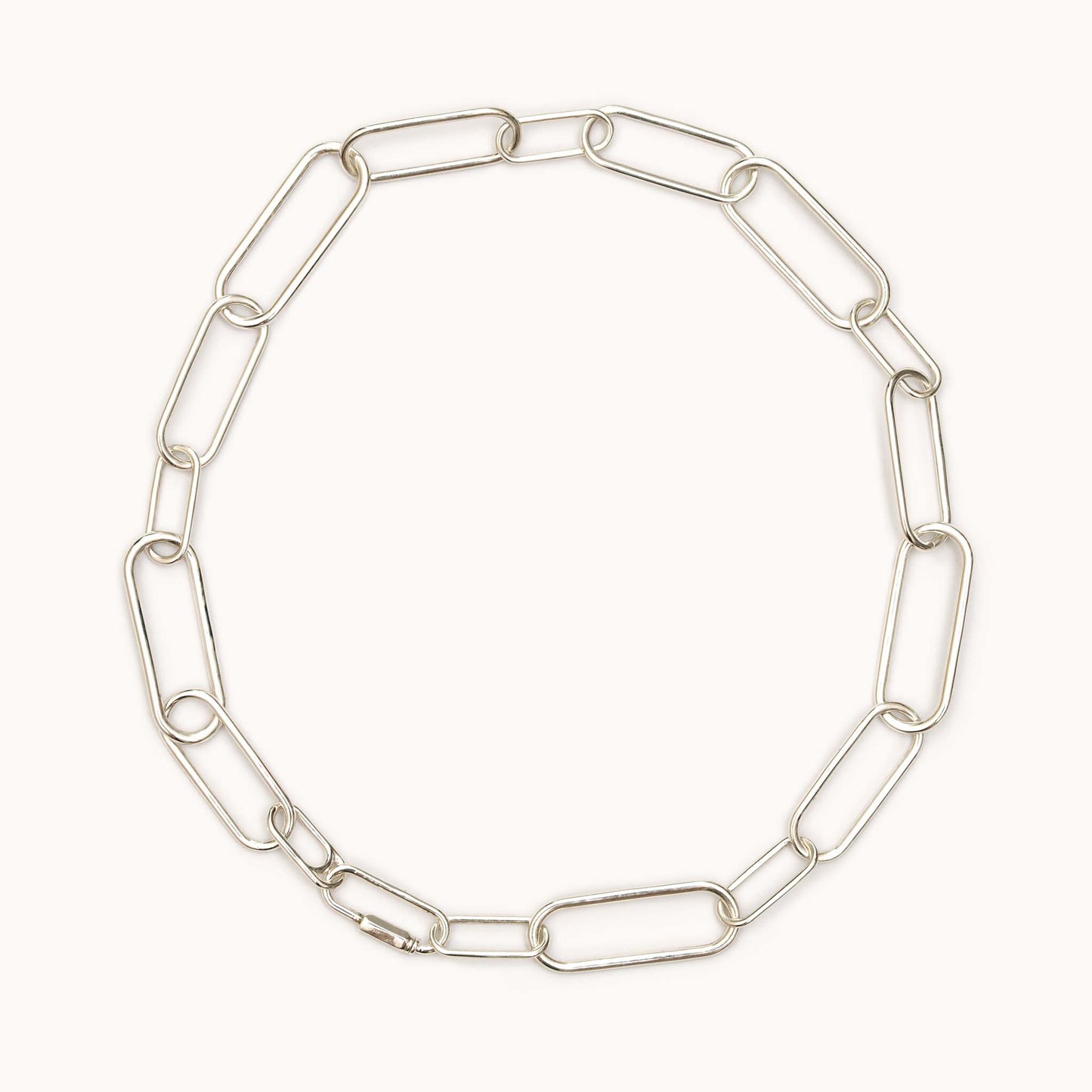 Random Chain Necklace カラビナネックレス