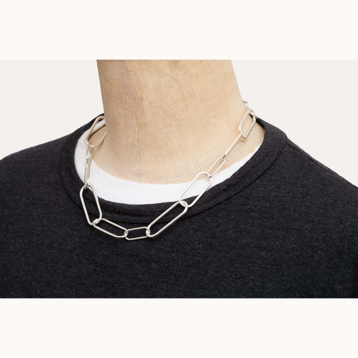Random Chain Necklace カラビナネックレス
