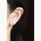 Hoop Earring  カラビナピアス S SV/GD