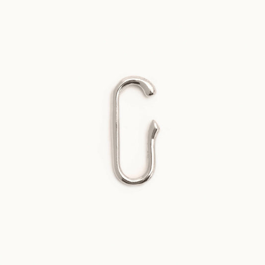 Small Elliptical Ear Cuff SS | 1706C151010