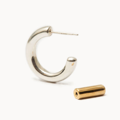 Bicolor Hoop Earring | 2001E011012